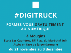 Dernière étape du Digitruck à Mougins !