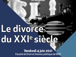 Colloque CERDP : Le divorce du XXIème siècle