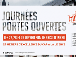 Les Compagnons du Devoir ouvrent leurs portes du 27 au 29 janvier 2017