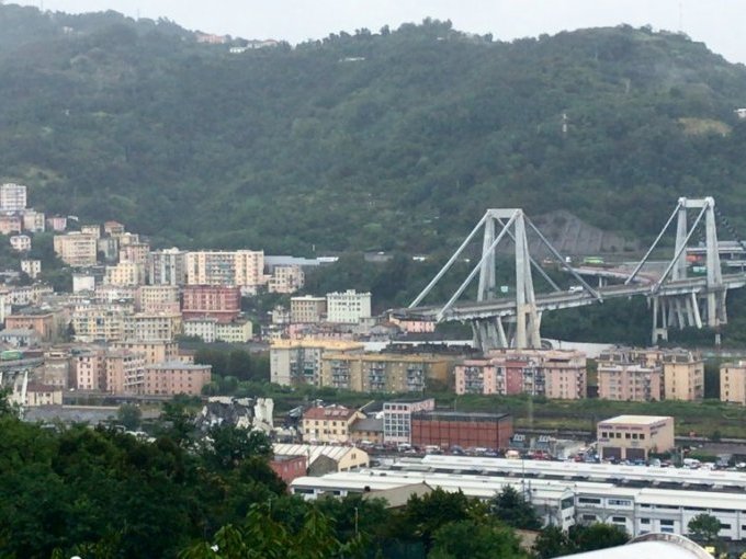 Gênes : le pont victime