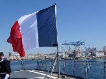 Le capitaine de frégate Pascal Germain, commandant de l'École des matelots