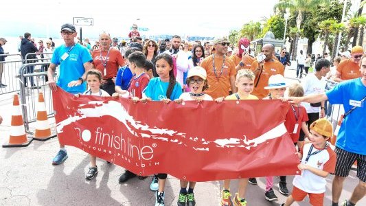 5e No Finish Line Nice : 96 260 euros récoltés pour les enfants défavorisés ou malades, un record !