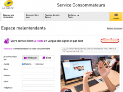 La Banque postale facilite l'accès à ses services bancaires pour toutes les personnes sourdes et malentendantes