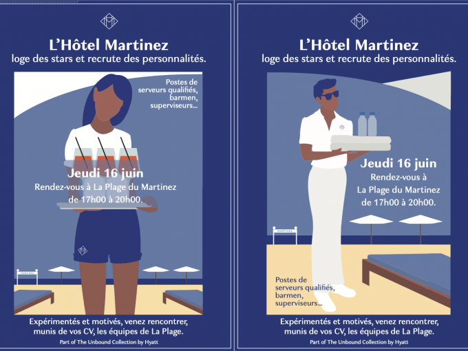 Emploi : l'Hôtel Martinez