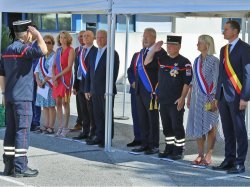 Antoine Baron, nouveau commandant du Centre d'Incendie et de Secours de La Garde