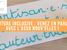 Nouv'Elles : "l'écriture inclusive" rendez-vous avec Eliane Viennot le 21 février