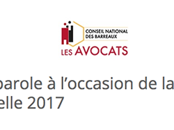 Avocats : le CNB vous invite à "Prendre la parole à l'occasion de la présidentielle 2017"