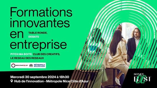 Afterwork "Formations Innovantes" Soniceboost le Lundi 30 septembre 