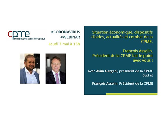 Webinar : La CPME Sud