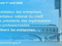 Le comité de crise sur les délais de paiements s'est réuni et est opérationnel 