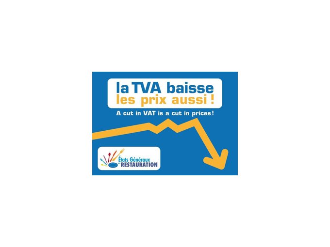 La TVA baisse…les prix