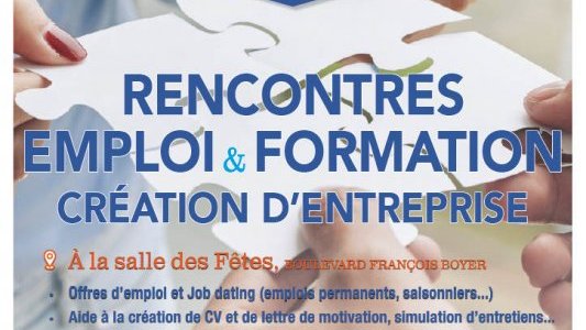 Puget-Théniers : Rencontres de l'Emploi et de la Formation le 13 juin