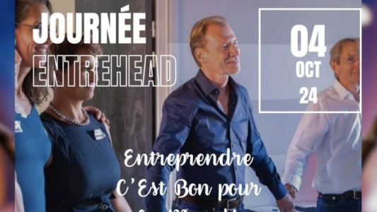 Journée Entre Head : Entreprendre, c'est bon pour le moral le 4 octobre