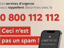 Bon à savoir - 0800 112 112 : ce numéro n'est pas un SPAM