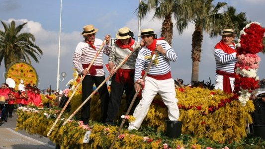 A Cavalaire-sur-Mer, fête des Lumières et Corso du Mimosa