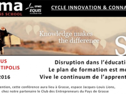 PETIT-DEJEUNER CYCLE INNOVATION & CONNAISSANCE : Disruption dans l'éducation et la formation : conséquences pour les entreprises et les territoires