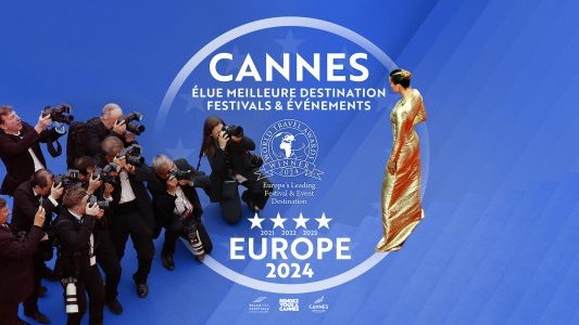 Cannes remporte son quatrième titre de "Meilleure destination d'Europe pour les événements" 