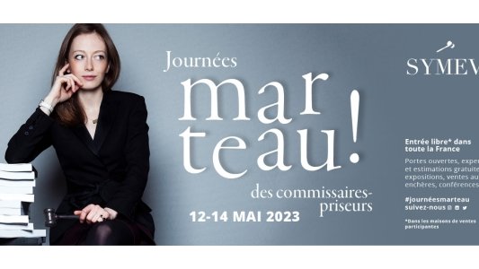 XVIIe édition des Journées Marteau des commissaires-priseurs du 12 au 14 mai 2023