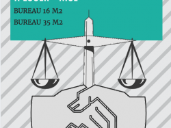 Cabinet d'Avocat en droit fiscal propose à la location à Nice 2 bureaux