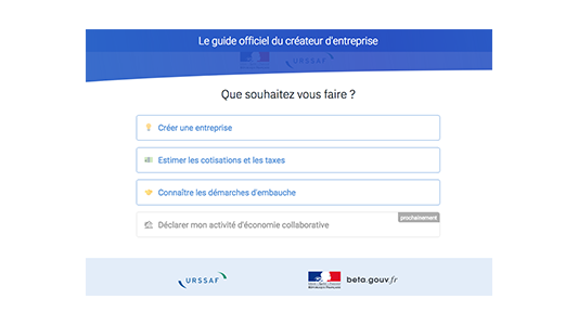 mon-entreprise.fr, un site pour guider les créateurs d'entreprise en toute simplicité