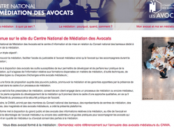 Le site grand public pour trouver son avocat médiateur a été lancé ce jour par le CNB !