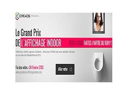 Grand Prix de l'Affichage Indoor : ouverture des votes au grand public. 