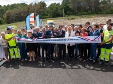 Le chantier XXL de l'échangeur de la Paoute inauguré à Grasse