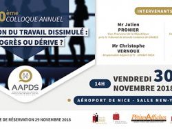 20EME COLLOQUE AAPDS sur le thème "L'Extension du périmètre du travail dissimulé : progrès ou dérive"