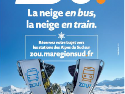 Avec ZOU ! NEIGE, la Région Sud vous emmène aux sports d'hiver 