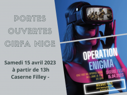 Opération ENIGMA : Le centre de recrutement de l'armée de Terre des Alpes Maritimes ouvre ses portes le 15 avril