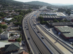 Élargissement de l'A57 - Une nouvelle zone de travaux au niveau de La Valette