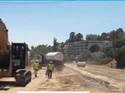 Travaux de la déviation de Vallauris Golfe-Juan – RD 6107 : la 1ère phase des travaux est enclenchée