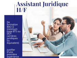 [OPPORTUNITÉ - EMPLOI] La société BARJANE recrute #ASSISTANT JURIDIQUE H/F pour sa direction juridique 