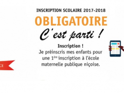 Nice : les préinscriptions scolaires pour les écoles maternelles se font en ligne !