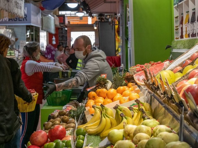 Le marché de Menton (...)