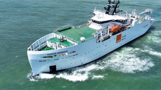 Le Sophie Germain d'Orange, fer de lance d'une nouvelle génération de navires câbliers