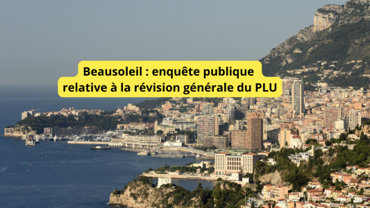 Beausoleil : enquête publique relative à la révision générale du PLU 