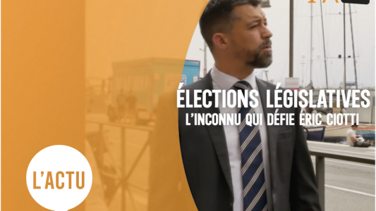 Élections législatives : l'inconnu qui défie Éric Ciotti