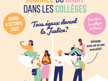 5e Journée du droit dans les collèges le 4 octobre 2022