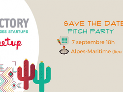 Le 7 septembre, Pitch party de rentrée avec PFactory à Nice