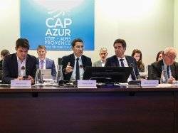 David Lisnard veut « continuer à dynamiser » le territoire de Cap Azur