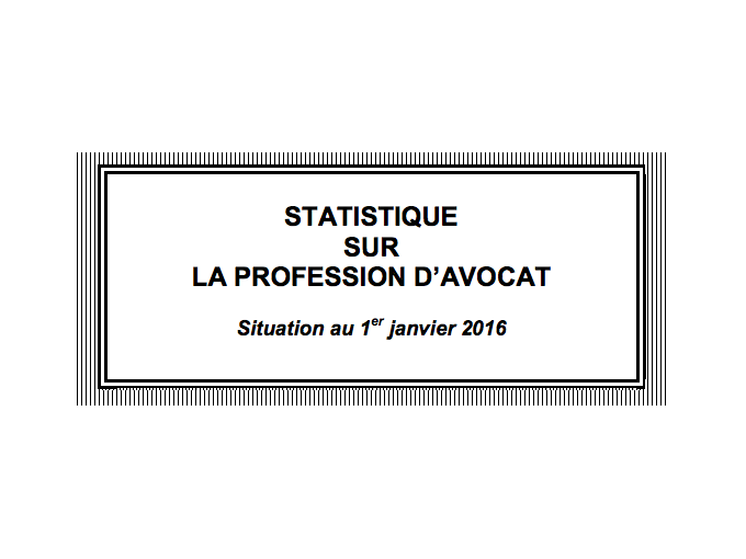 Statistiques 2015 sur la