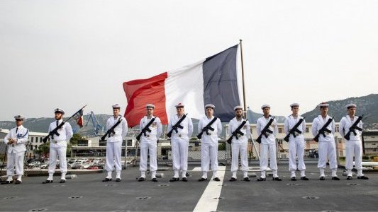 Pierre Montanié, nouveau commandant de la frégate Guépratte