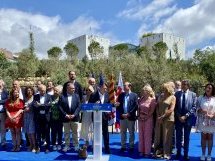 Inauguration de la Bourgada, « un paysage retrouvé » à Nice