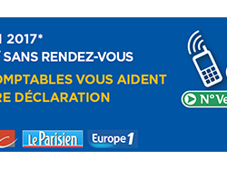 ALLO IMPÔT 2017 : du 15 au 23 mai les Experts-Comptables vous conseillent gratuitement