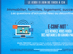 E-Conf-Not' : le nouveau cycle de confe ?rences gratuites, en ligne, a ? destination du public