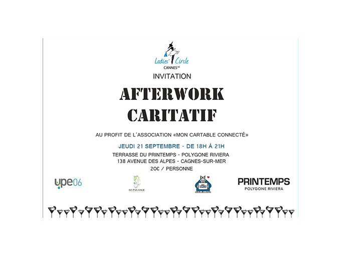 Afterwork caritatif (...)