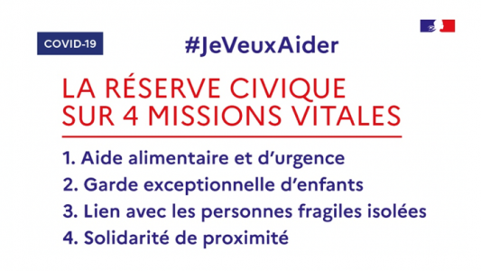 Réserve civique : lancement d'une plateforme nationale jeveuxaider.gouv.fr