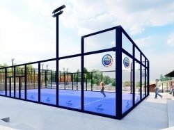 CANNES : Un complexe dédié au padel dans la plaine sportive de la Bocca