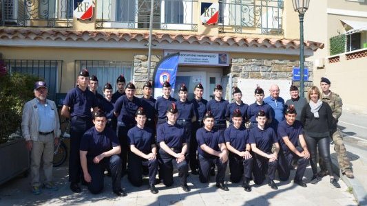 Les Cadets de la Défense du 54ème RA sur les traces de leurs prestigieux aînés 